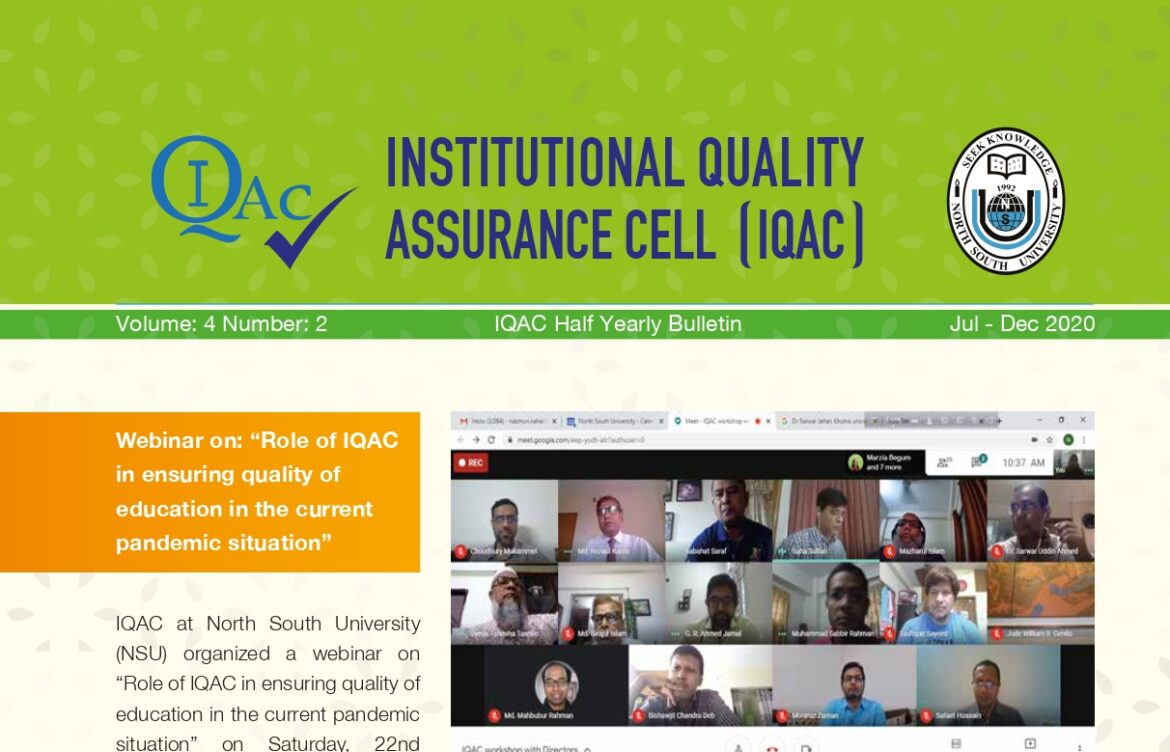 Institutional Quality Assurance Cell July – December 2020